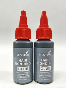 Salon Hair Extension Glue Water, 2 Bottles, 1 Bottle 30ML, Easy to Use Wig Glue, Salon Quality Hair Adhesive, Tape In Hair