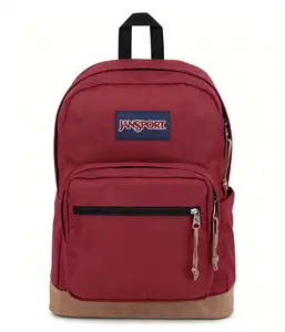 JanSport Supere Backpack - A durable and lightweight schoolbag Red