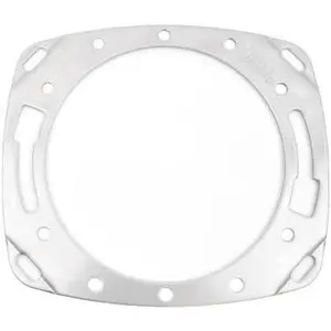 Fix-It Stainless Steel Flange Repair Ring, Adjustable Toilet Flange Repair Kit for Broken or Cracked Mounting Flanges, Secure Seal