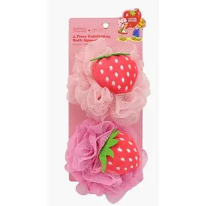 Strawberry Shortcake 2PC Bath Sponge Set