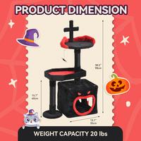 38.6''Tall Black Halloween