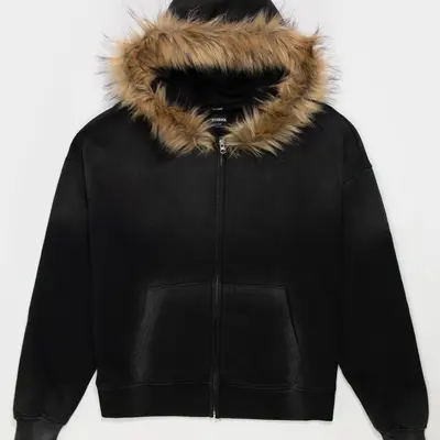 Fur Color Wasteland Hoodie TikTok Shop