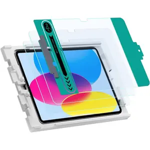 P-PCS03    2 Pack Screen Protector for iPad 11th/10th Generation A16 (11/10.9 Inch, 2025/2022), 9H Tempered Glass Film with Easy Application Tray, Scratch Resistant, Bubble Free, HD Clarity, Touch Sensitive
