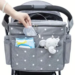 Fashion Diaper Backpack for Women, Spacious Maternity Bag for  Essentials, Stroller Compatible Nappy Tote for Holiday Gifting