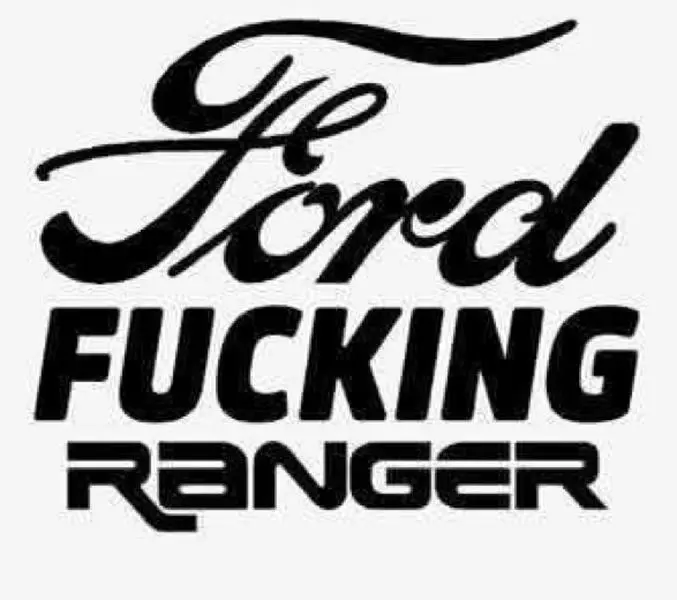 Ford Range Sticker Decal