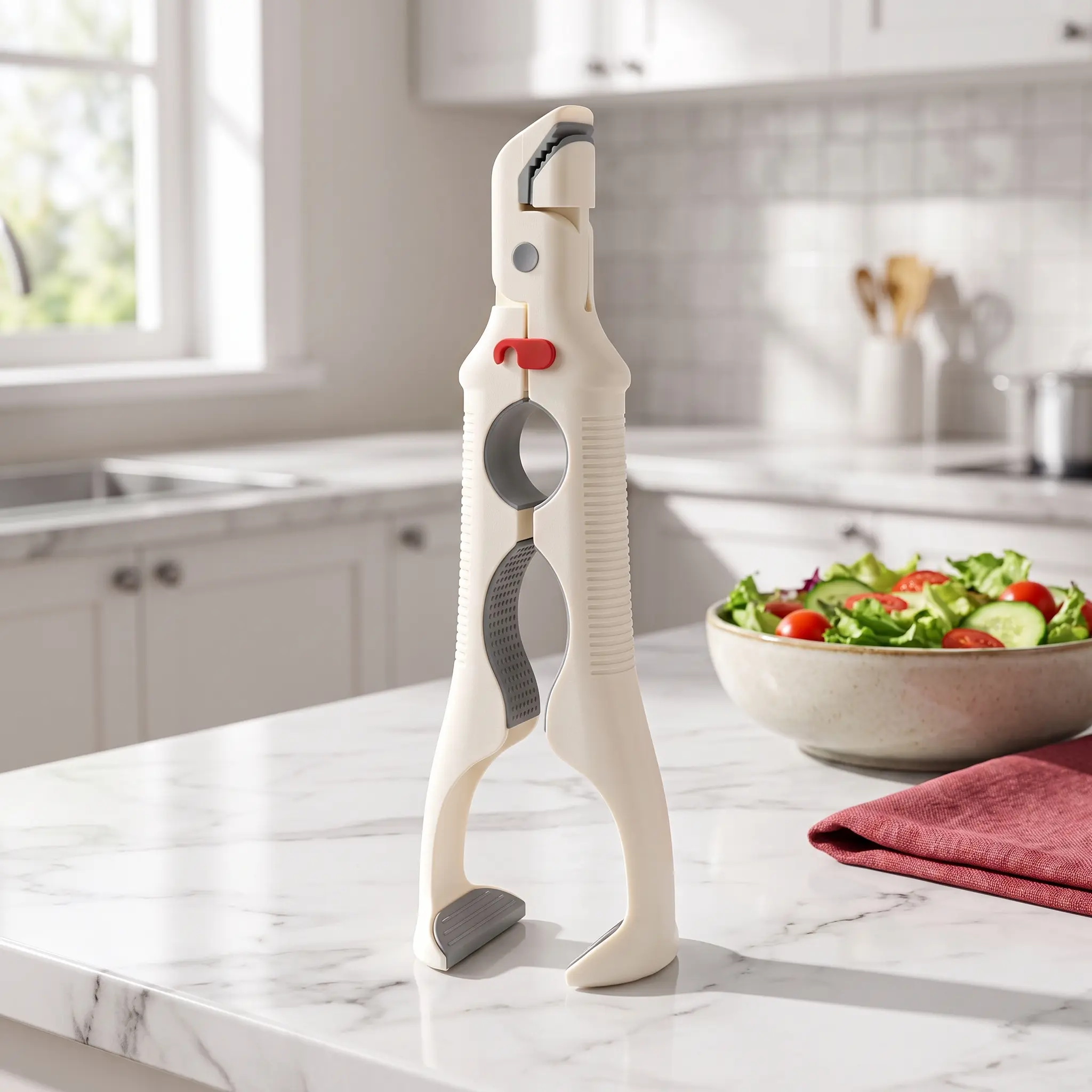 Labor-Saving Kitchen Multi-Tool, High Temperature Resistant Plate Lifter & Jar Opener