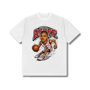 Darius Acuff Jr. Basketball T-Shirt – Graphic Tee Featuring Darius Acuff Jr. in Action Men's Tops