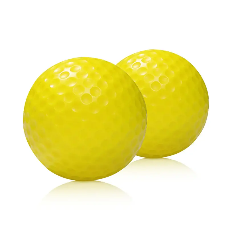PGM Unisex Golf Practice Balls - 10-Pack Soft, Lightweight, High-Elastic Training Balls for Indoor & Outdoor Swing, Grip Practice with Wedges & Golf Clubs