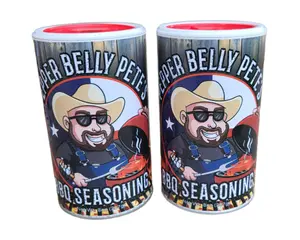 Pepper Belly Pete's BBQ Seasoning 8 Oz - 2 Pack, Bold Smoky Flavor with Sweet & Butter Finish, Made in USA - Spice