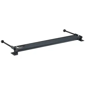 VEVOR Box and Pan Brake, 36-Inch, 0-130 Degrees Sheet Metal Bending Brake, Portable Mini Metal Bender with 20 Gauge Low Carbon Steel 14 Gauge Aluminum Capacity Power Handle, for Metal Bending