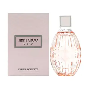 JIMMY CHOO Women's L'Eau Beauty Perfume EDT Spray - 3.0 fl oz (3 to 3.9 fl oz range), Floral Musk Citrus-Cedar Infused Atomizer Bottle, Lasting Trail, New in Box