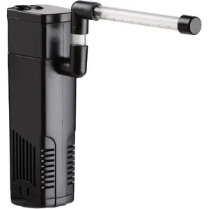 Aquarium Internal Filter, Submersible Power Filter with Multiple Function for Fish Tanks 2 to 5 Gallon, 40 GPH, 3.5W