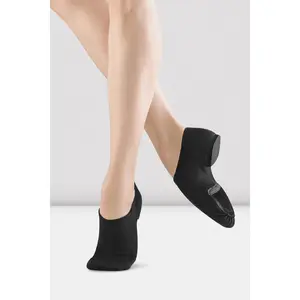 BLOCH -  SO473L -  Phantom Stretch Canvas Jazz Shoes - Black