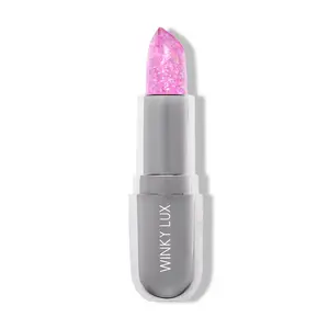 Winky Lux Glitter Confetti pH Lip Balm with Glitter Finish in Metallic Packaging - Skincare
