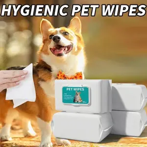 PET WIPES alcohol free for dogs and cats