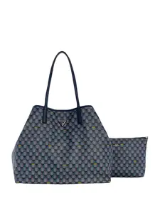 GUESS Female G Wave Signature Large Tote