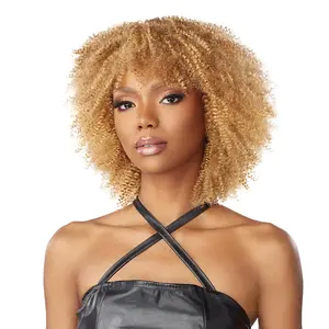 Sensationnel Human Hair Weave Empire 3Pcs Kinky Curly 10S