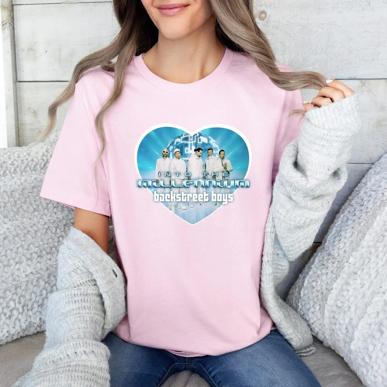 Backstreet Boys Millennium T-Shirt, Retro 90s Boy Band Tee