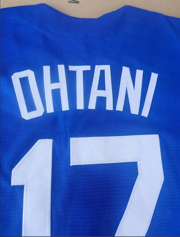 Shohei Ohtani Baseball Jersey Japanese 17 90S Hip Hop Japan Blue