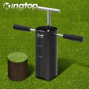 KINGTOP Portable Golf Hole Cutter for Backyard Golf Putting Green Artificial Turf golf balls