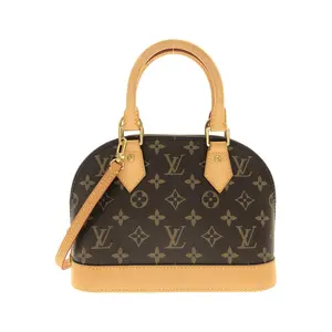 Pre-owned Louis Vuitton Canvas Shoulder Bags Alma BB Monogram Bag