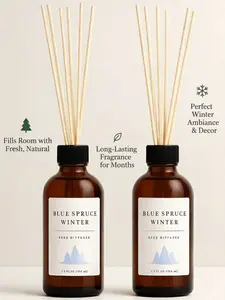 Natural Reed Diffuser - Elegant Design for Living Spaces, Bedrooms, or Offices - Eco-Friendly & Aromatic Appeal - Perfect for Any Space