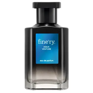 Fine'ry Men's Eau de Cologne Bottle, Aqua Venture Men's Fragrance, Bottle Men's Fragrance