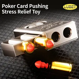 Portable Push-Pull Fidget Toy with Click Button - Stress Relief Sensory Tool for Adults, Anxiety & ADHD Focus Aid | EDC Mechanical Puzzle for Men, Gift for Boyfriend/Husband/Father