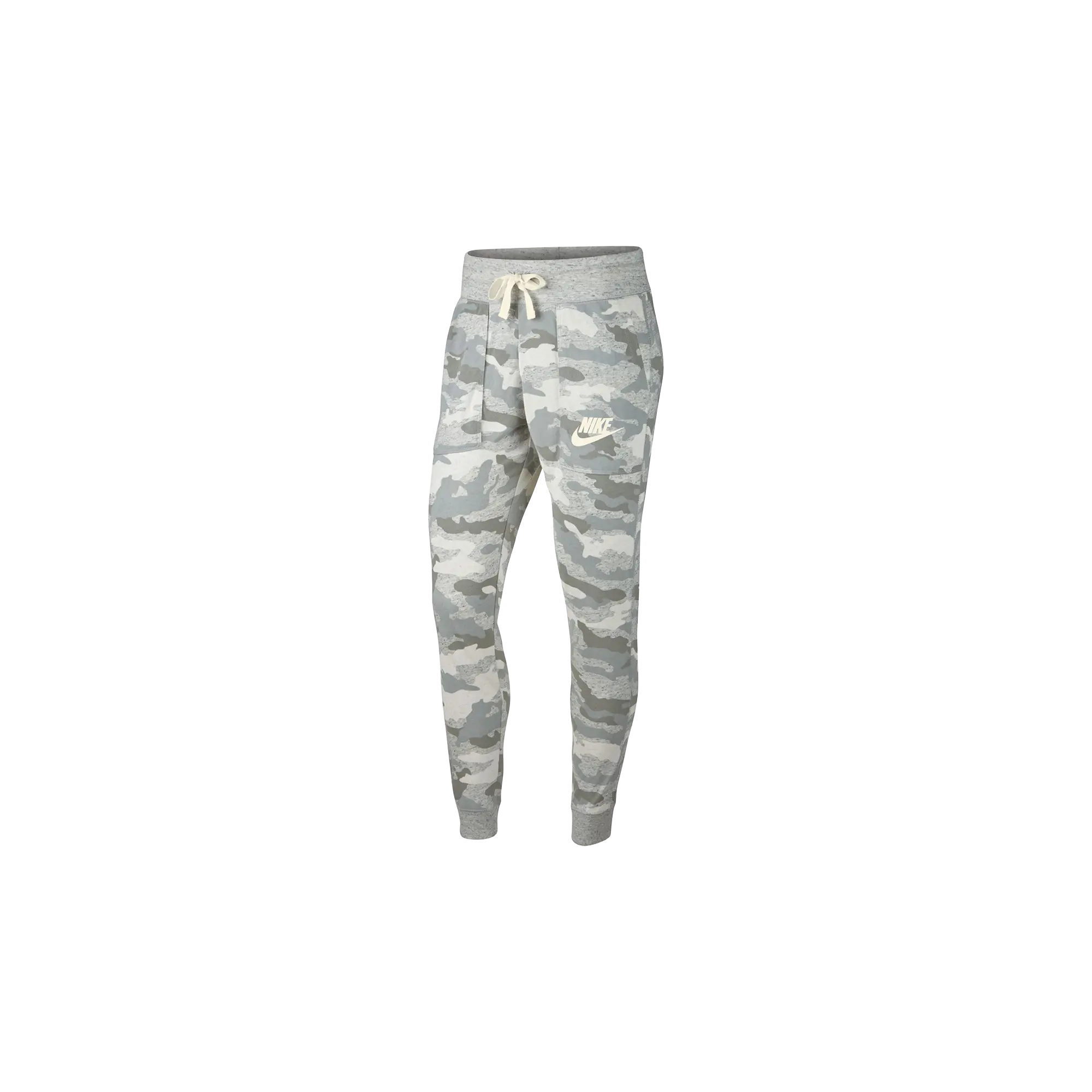 Gym Vintage Camo Print Pants WMNS "Grey / White" AO9178 019