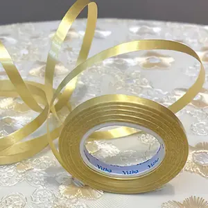 Glitter Ribbon, 1 Roll Gift Decorative Plastic Ribbon, Multifunctional Ribbon for Wedding Birthday Festive Party Decor