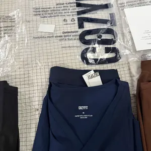 COZYFIT Scrubs Luna Vital Set for Women - Stretch V-Neck Scrub Top & Jogger Pant with 8 Pockets COZY SCRUBS