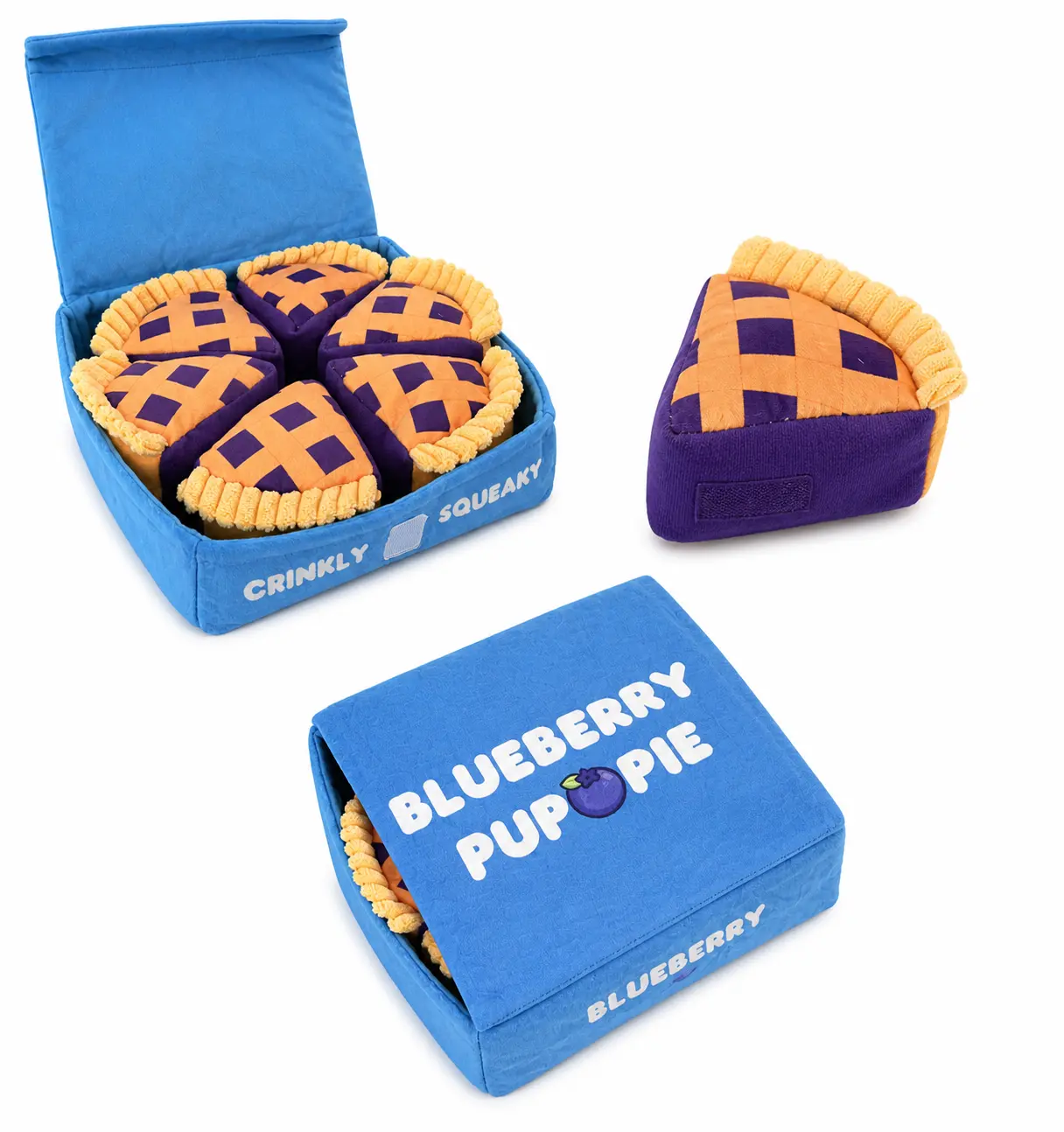 Blueberry Pup Pie Toy