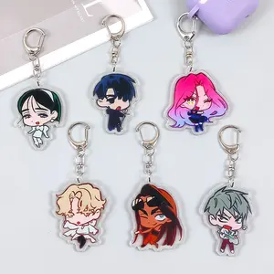 Lovely Alien Stage Anime Keychains - Alien Stage Keychain – Cute Acrylic Keychain Charms, Perfect Gift for Fans & Collectors