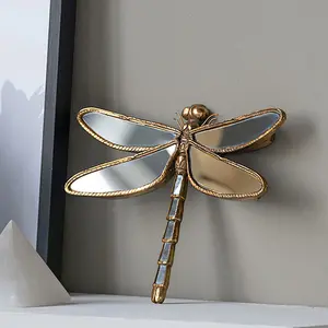 Dragonfly Design Wall Mounted Decor, Creative Wall Decor, Home Decor for Living Room Bedroom, Wall Hanging Decor, Room Decor, Home Decor, Shelves