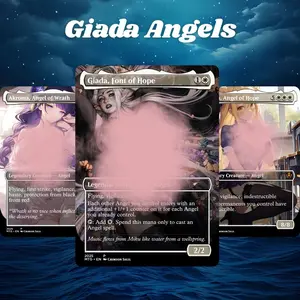 MTG Proxy 100+ Card – Giada Angels – Forbidden Temptation Seductive Fantasy EDH Deck | Collector Gift Set