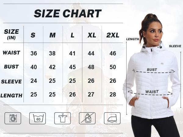 MoFiz Womens Lightweight Insulated Hiking Jacket Fleece Lined Thermal Hybrid Softshell Full Zip Winter Fall Running Coat SpringStatements