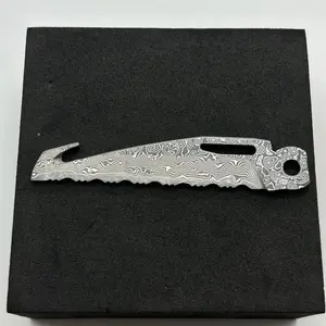 VG10 Damascus SAW BLADE for LEATHERMAN SURGE
