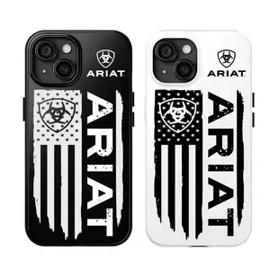 Ariat pattern phone cases, couple phone cases, for iPhone 13/14/15/16/17