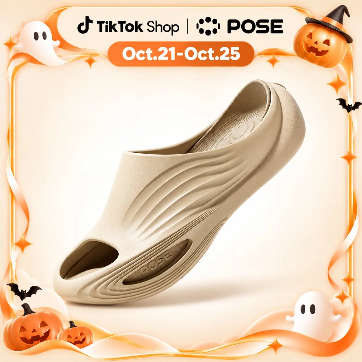 【Fall deals】POSE Relax Air Recovery Sandals for Men & Women EVA Massage Pods clouds Slides, Removable Insole, Flexible, Breathable, All Seasons, Lightweight Cushioned Shock-Absorbing Athletic Shoes for Walking & Standing, Plantar Fasciitis Relief