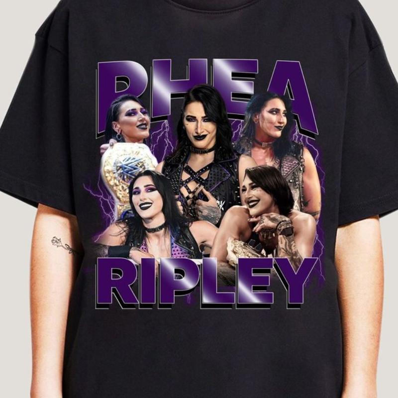 Rhea Ripley Shirt, ,  Fashion Cotton, Full Colors, Full Sizes, For Men, For Women