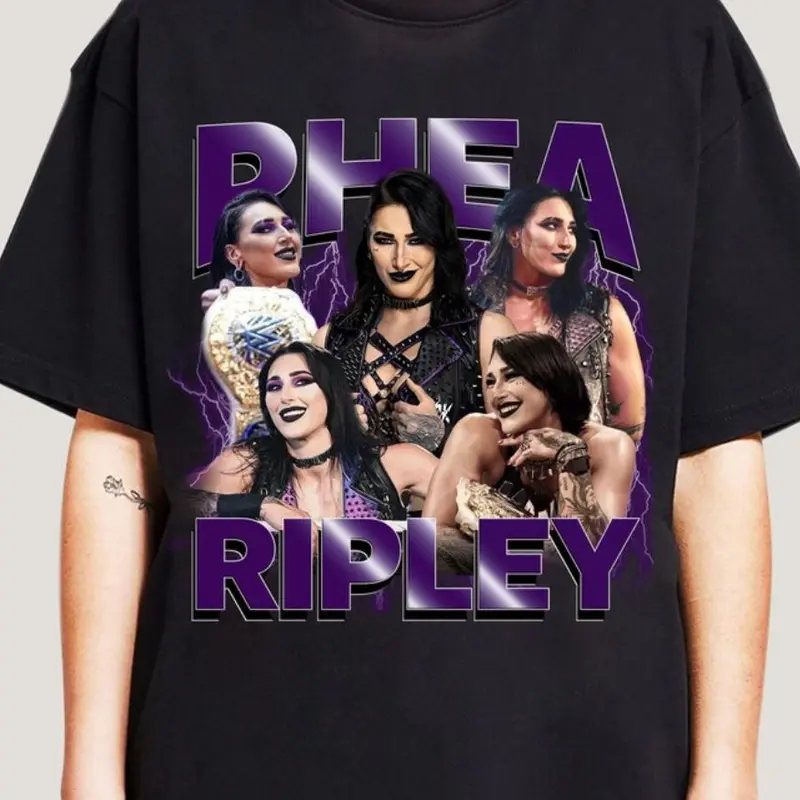 Rhea Ripley Shirt, ,  Fashion Cotton, Full Colors, Full Sizes, For Men, For Women