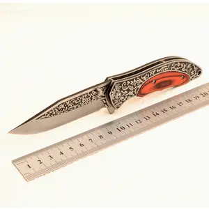 Multifunctional folding knife accessories portable stainless steel knife fruit knife high hardness outdoor Christmas gift survival equipment