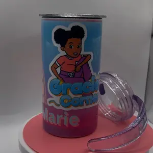 Grow with Me Keepsake Sippy Cup - Blue with Cartoon Character Design, Ideal for Kids' Drinkware - Bottle