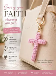 Homemade Crochet Cross Live only