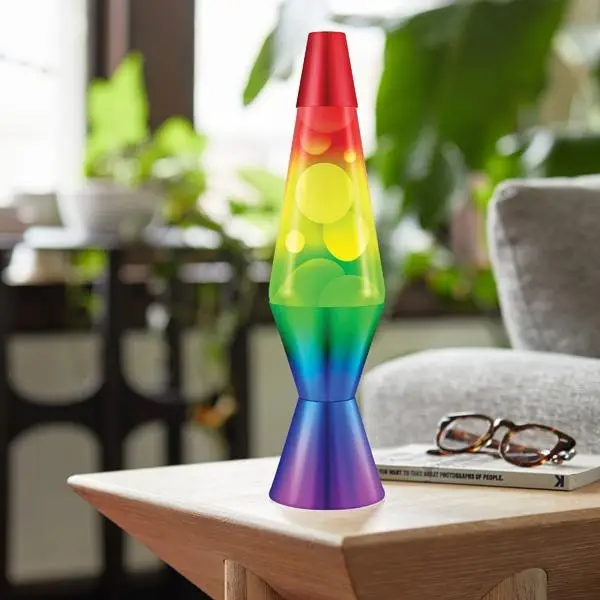 14.5" Lava Lamp - The Original Motion Lamp, Vintage Lamp with Multiple Colors, Great for Retro and Ambiance - Filled Space