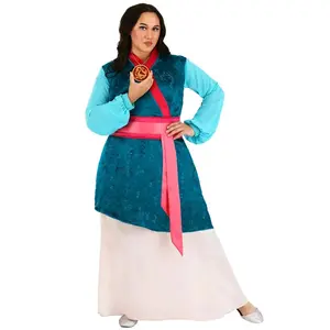 Plus Size Premium Disney Mulan Costume for Women (© Disney)