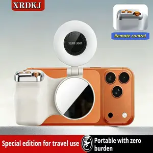 Smartphone Camera Grip Holder, Magnetic Phone Mount with Wireless Shutter Remote, Compatible for iPhone and Android Mobile Phones