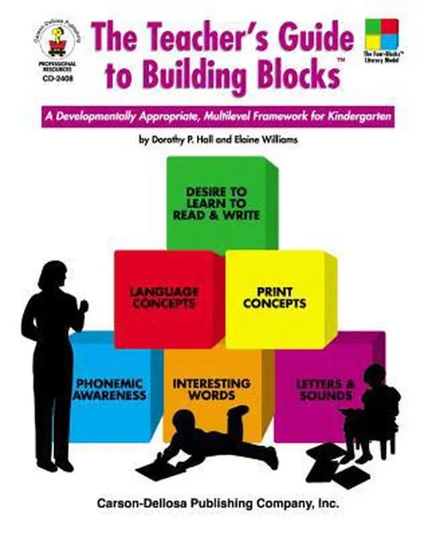 USED-The Teacher's Guide to Building Blocks: A Developmentally Appropriate Multilevel Framework for Kindergarten by Dorothy P. Hall (Paperback)