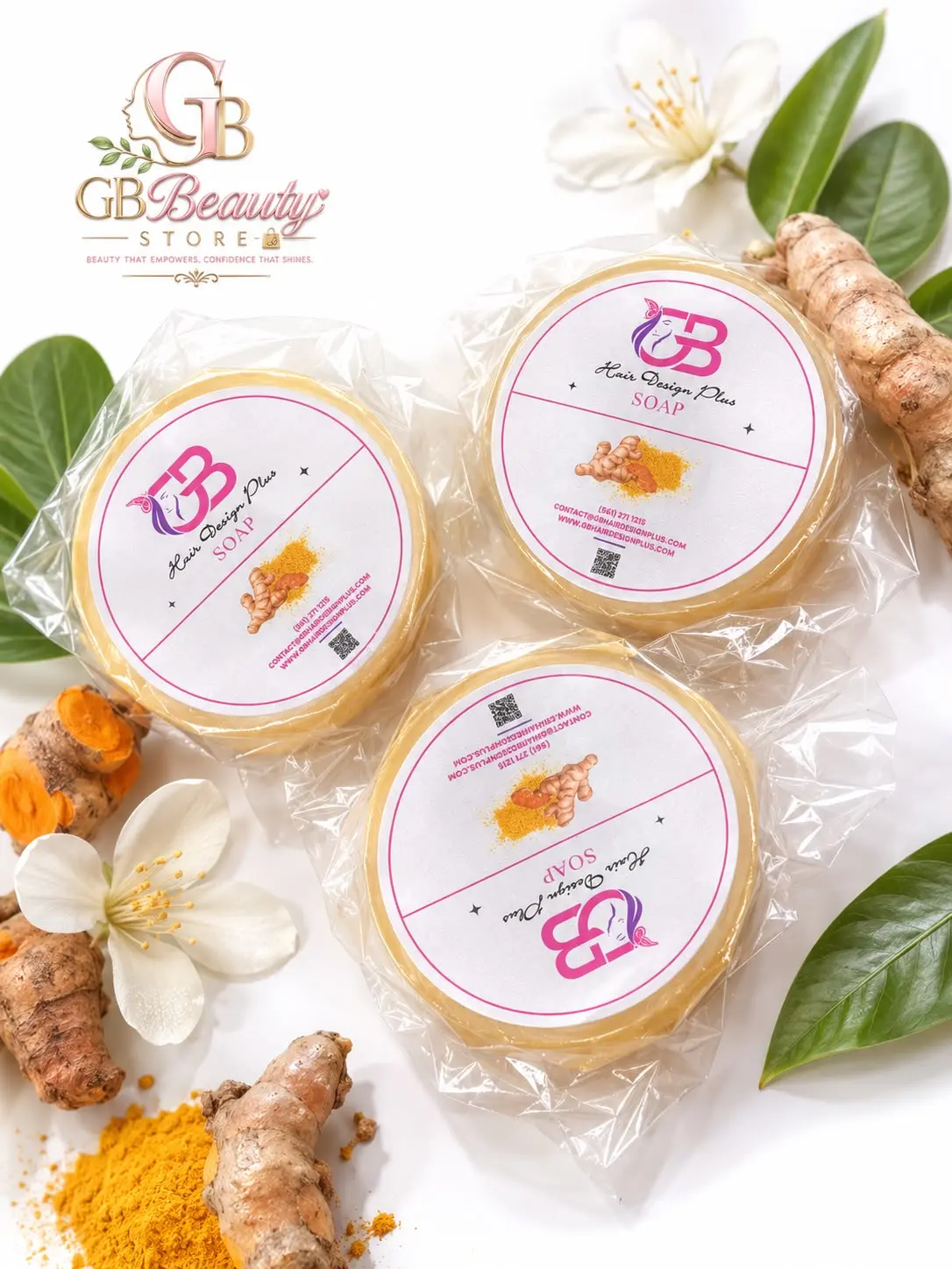 Gb Beauty Face & Body Soap 4 oz