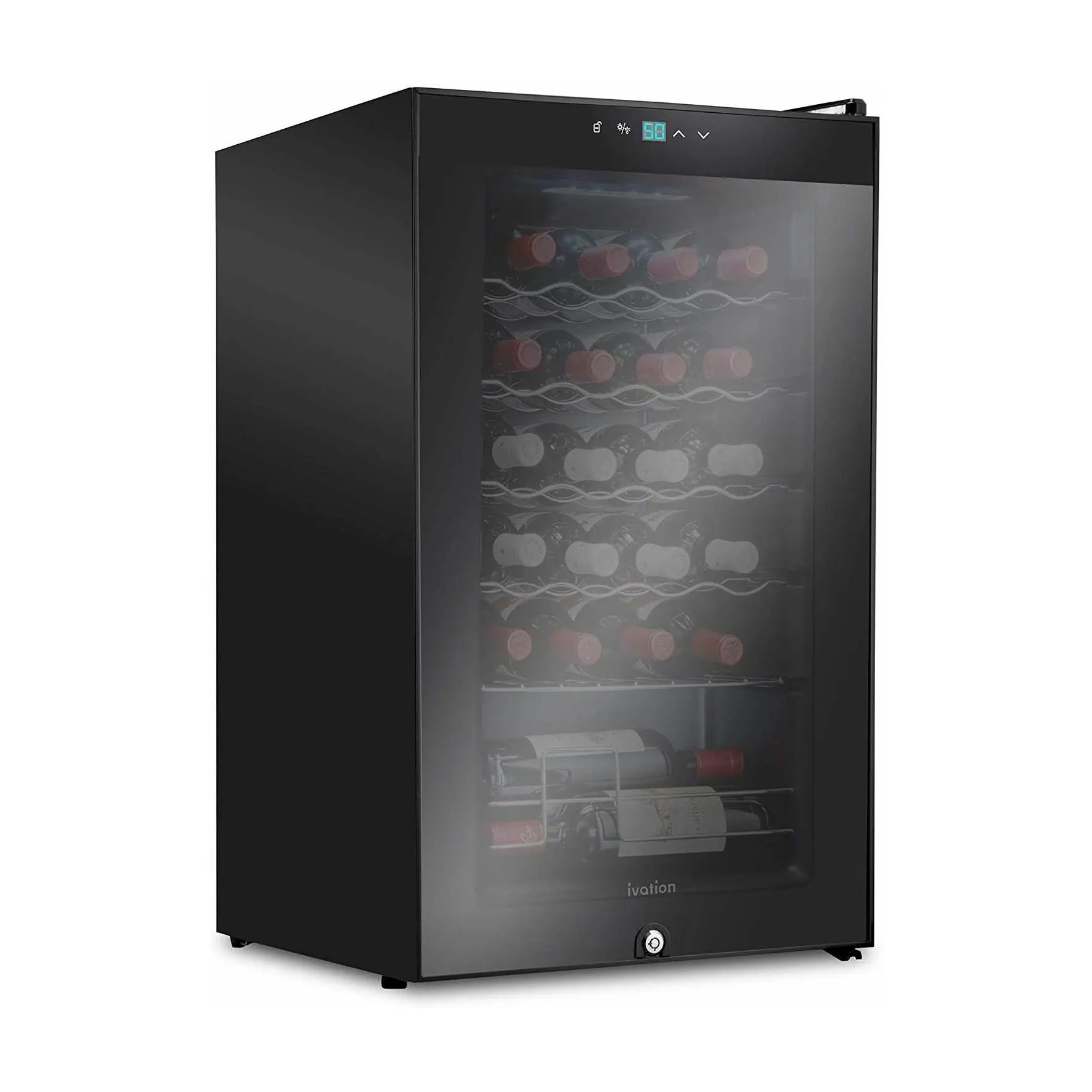 Ivation 24-Bottle Freestanding Wine Refrigerator